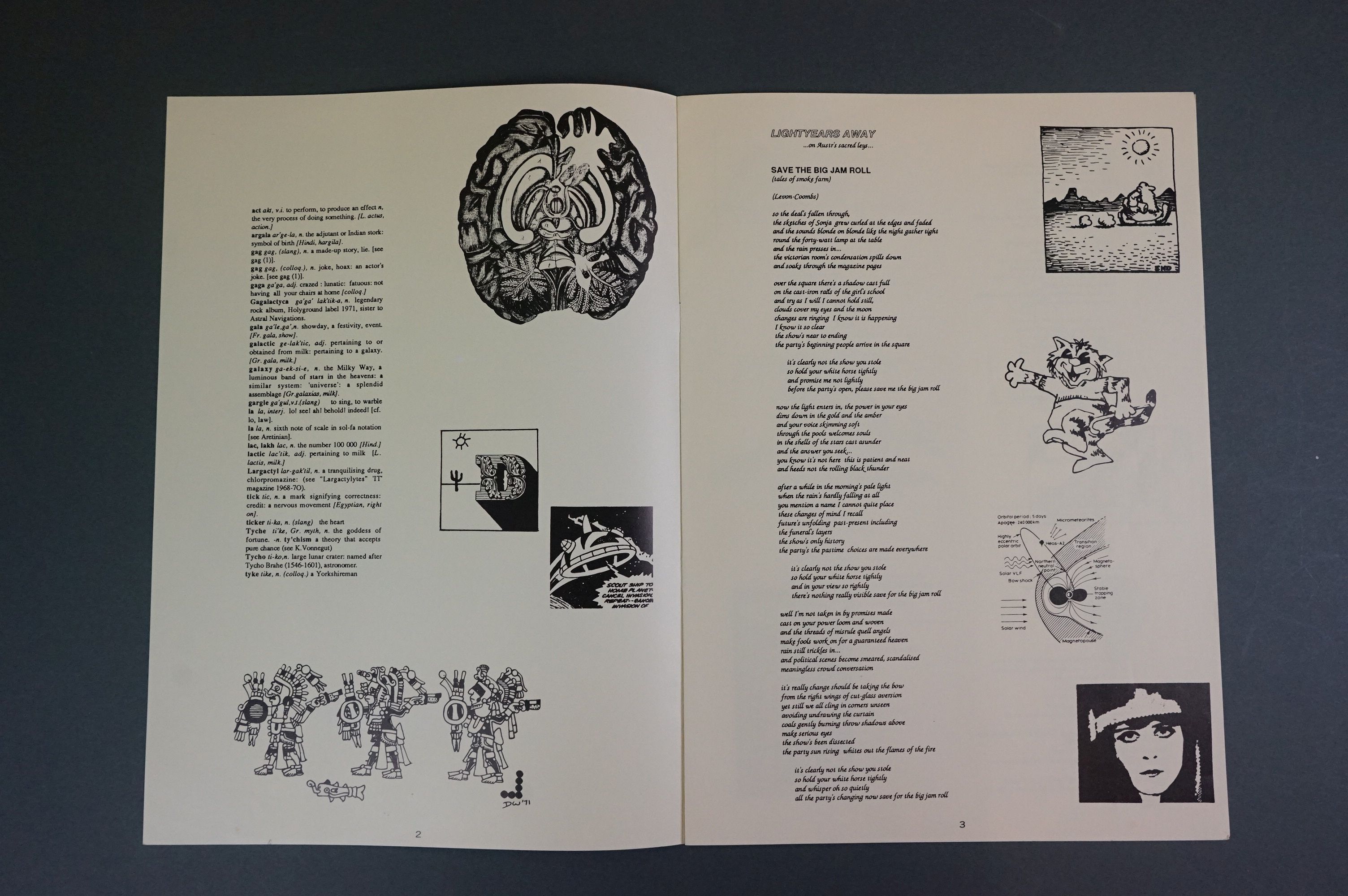 Vinyl - Chris Coombs & Light Years Away / Thundermother Gagalactyca / Holyground HG1135 LP - Image 6 of 9