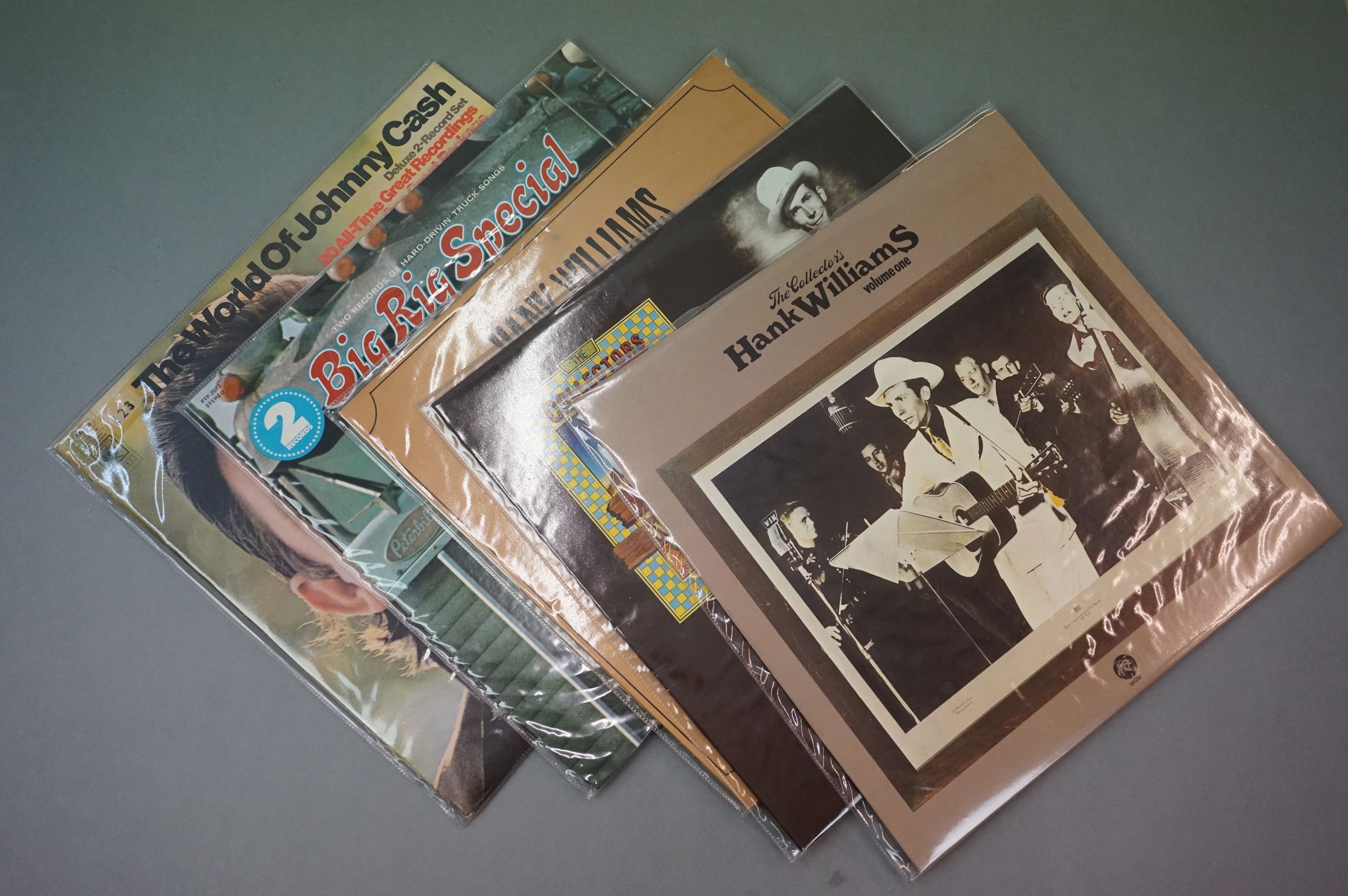 Vinyl - Approx 100 vinyl LP's and 12" Singles mainly rock, country and pop to include Johnny Cash, - Image 2 of 3