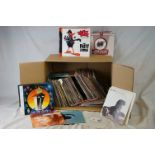 Vinyl - Over 200 vinyl 7" singles from the 1980's and 1990's, mainly rock and pop, most in
