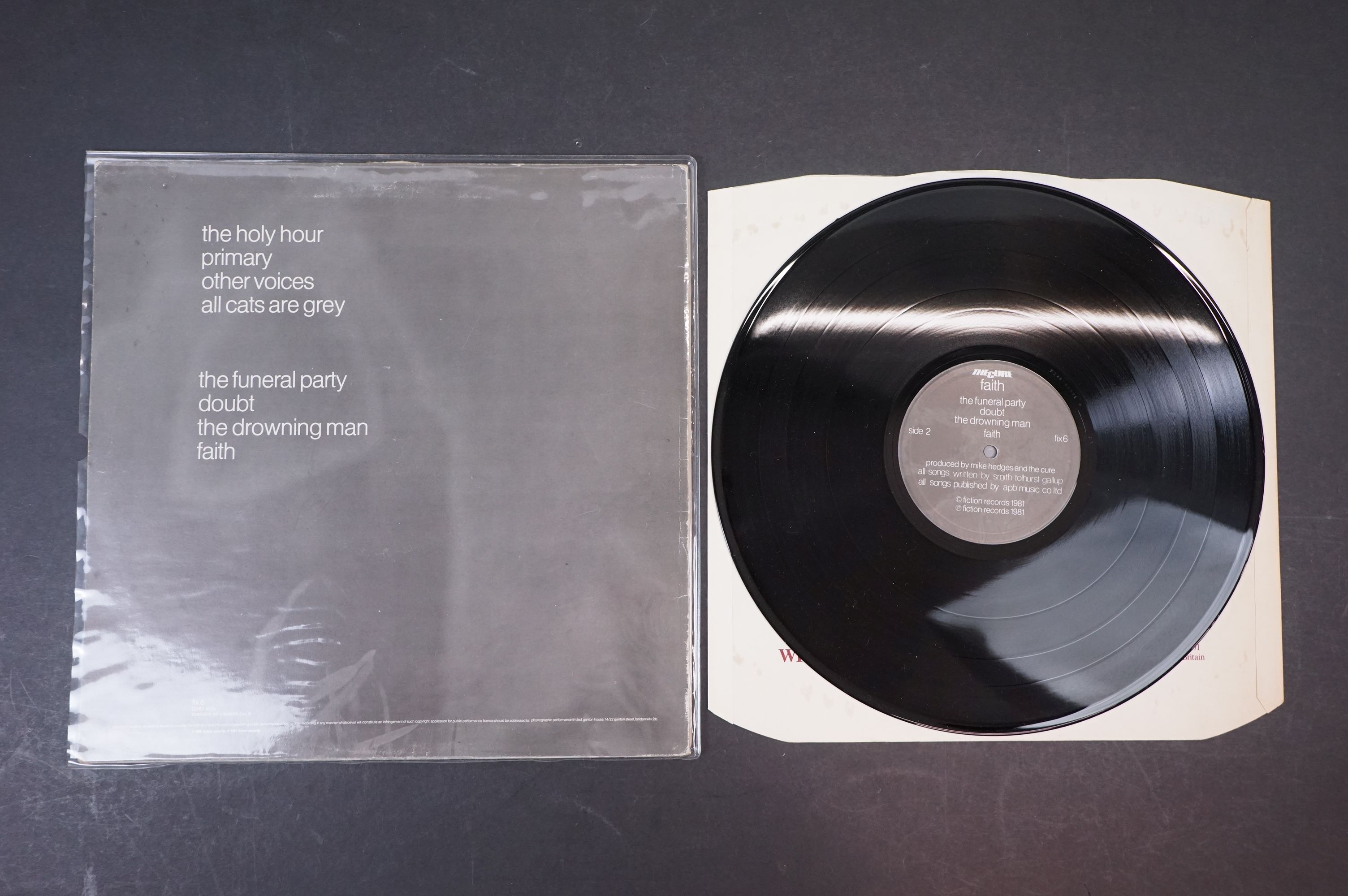 Vinyl - Five The Cure LPs to include Wish FIXH20, The Head on The Door Front Door FIXH11, - Image 7 of 14