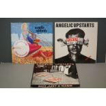 Vinyl - Angelic Upstarts 1 LP and 2 12" singles Power Of The Press (GAS 4012) sleeve VG++ with