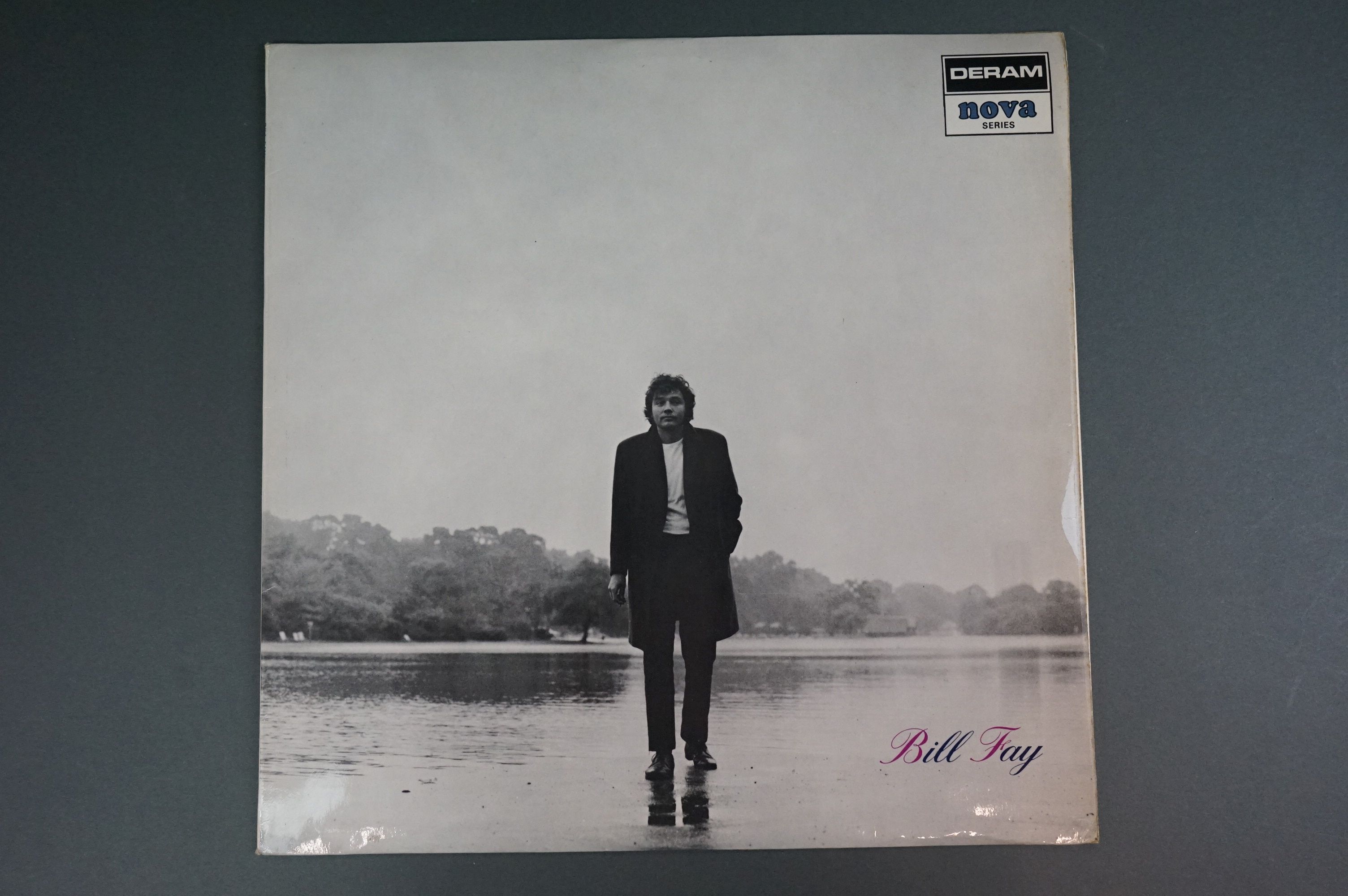 Vinyl - Bill Fay self titled LP DN12 on Decca / Nova, Decca/Nova Series shown to label and sleeve,