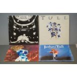 Vinyl - Jethro Tull 4 LP's to include A Passion Play (CHR 1040) matrices A4U / B4U with matt