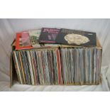 Vinyl - Around 200 LPs spanning the genres to include Country, MOR etc, sleeves and vinyl vg+ (two