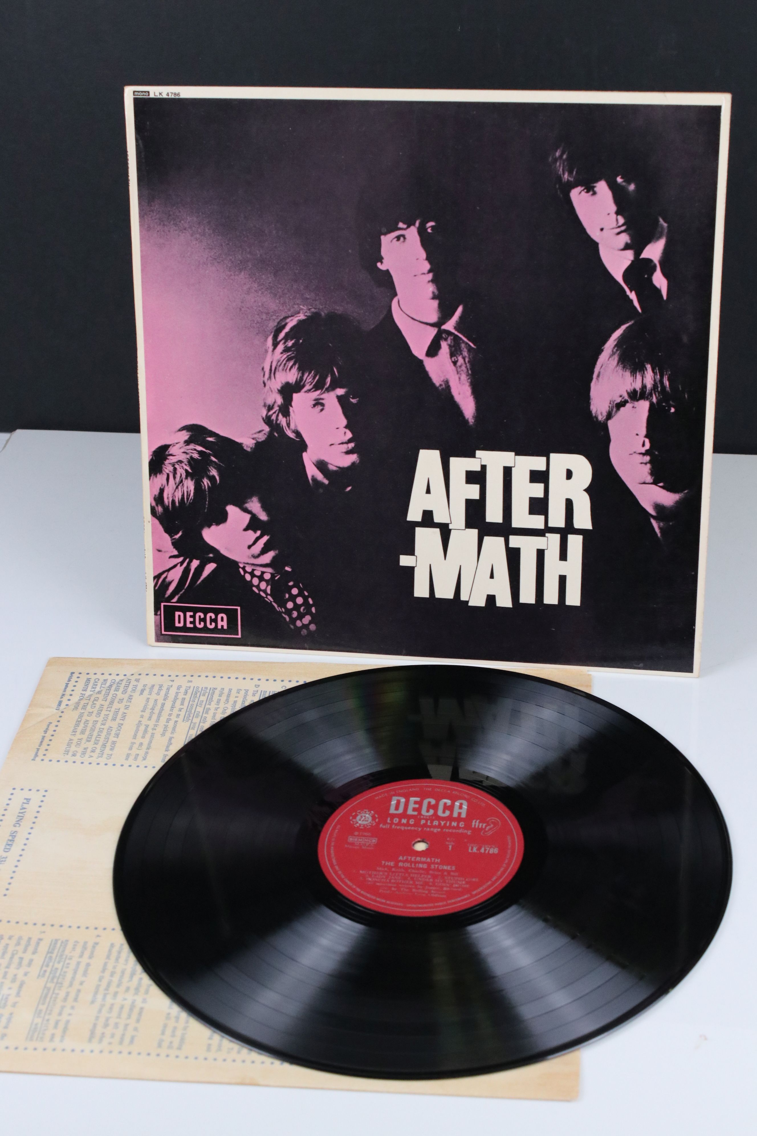 Vinyl - The Rolling Stones Aftermath (Decca LK 4786) mono, nice early copy. Sleeve and Vinyl VG+