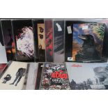 Vinyl - Punk collection of 17 Stranglers LP's including rare Australian 3D cover of The Raven (VG+/