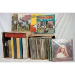Vinyl / CD Box Sets - Over 110 LPs and 12 Box Sets to include Johnny Horton, Country Western, George
