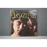 Vinyl - The Doors, self titled (EKS 7400T) orange and black Elektra label with Polydor Records Ltd