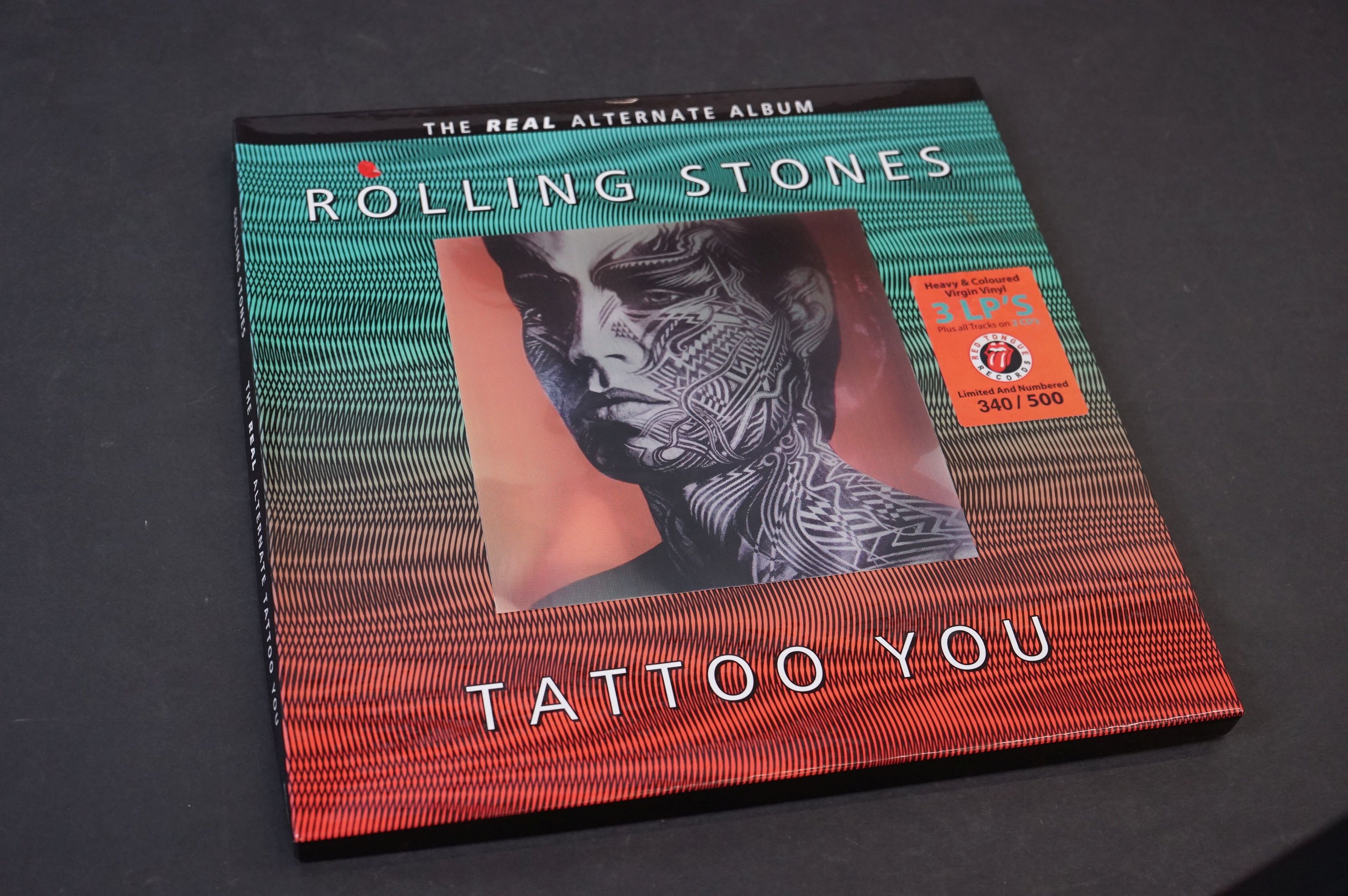 Vinyl - ltd edn The Real Alternate Album Rolling Stones Tatoo You 3 LP / 2 CD Box Set RTR001, - Image 10 of 11