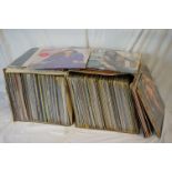 Vinyl - Over 200 LPs to include Country, MOR, Pop etc, sleeves and vinyl vg+ (two boxes)