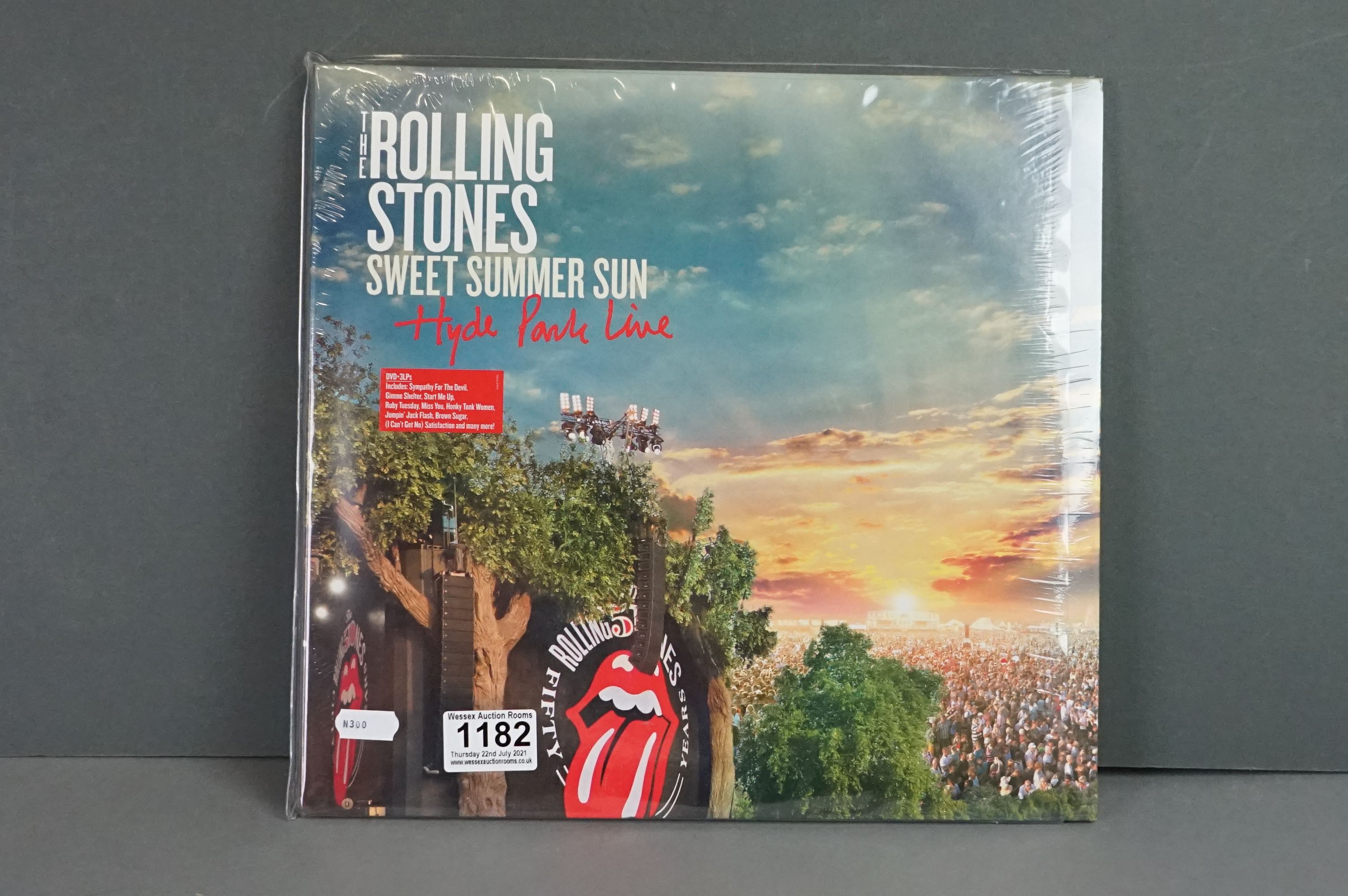 Vinyl - The Rolling Stones - Sweet Summer Sun Hyde Park Live - 3 x vinyl LP (5 034504 907997), New &