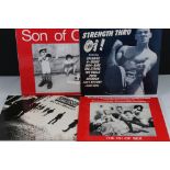 Vinyl - Punk - Rock - Four compilations to include Strength Thru Oi!, Son of Oi!, The Oi! of Sex and