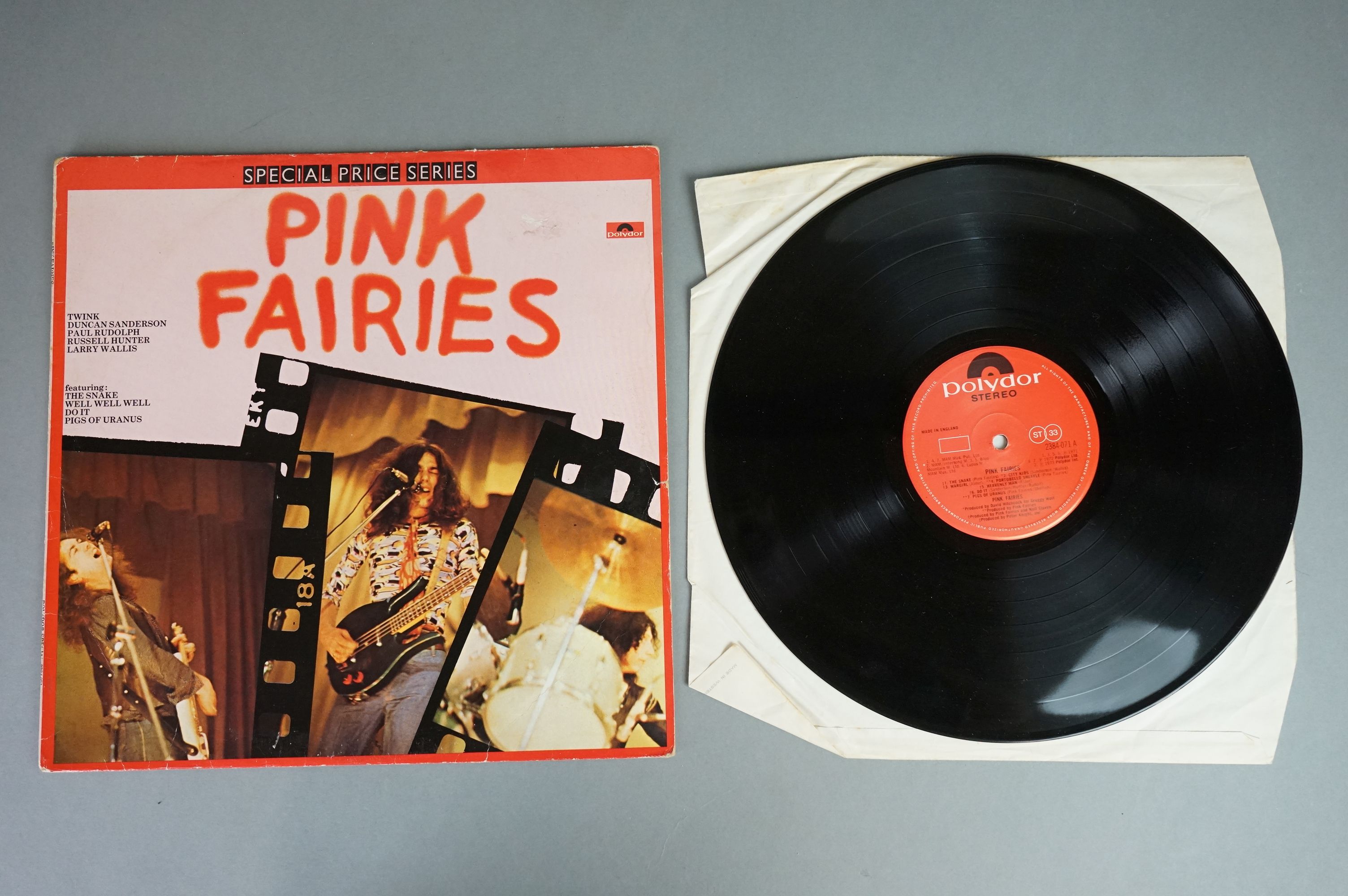 Vinyl - Five The Pink Fairies vinyl LP's to include Kill 'Em And Eat 'Em (Demon Records FIEND - Image 8 of 12