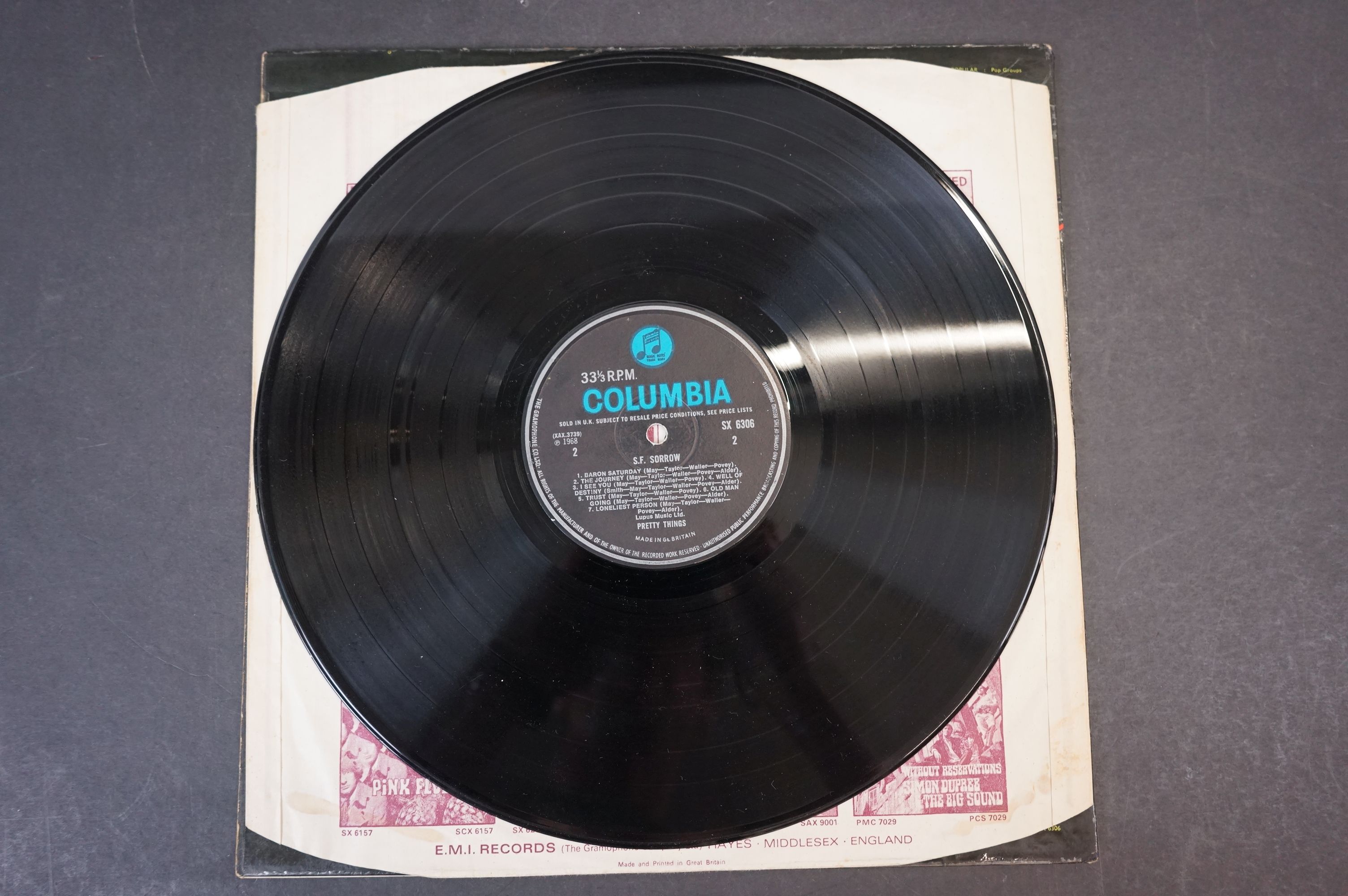 Vinyl - Pretty Things - S. F. Sorrow. Original Uk 1st Pressing mono copy SX 6306 gatefold sleeve - Image 4 of 5