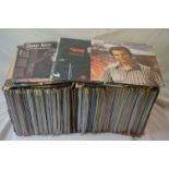 Vinyl - Over 180 LPs spanning the genres, sleeves and vinyl vg+ (two boxes)