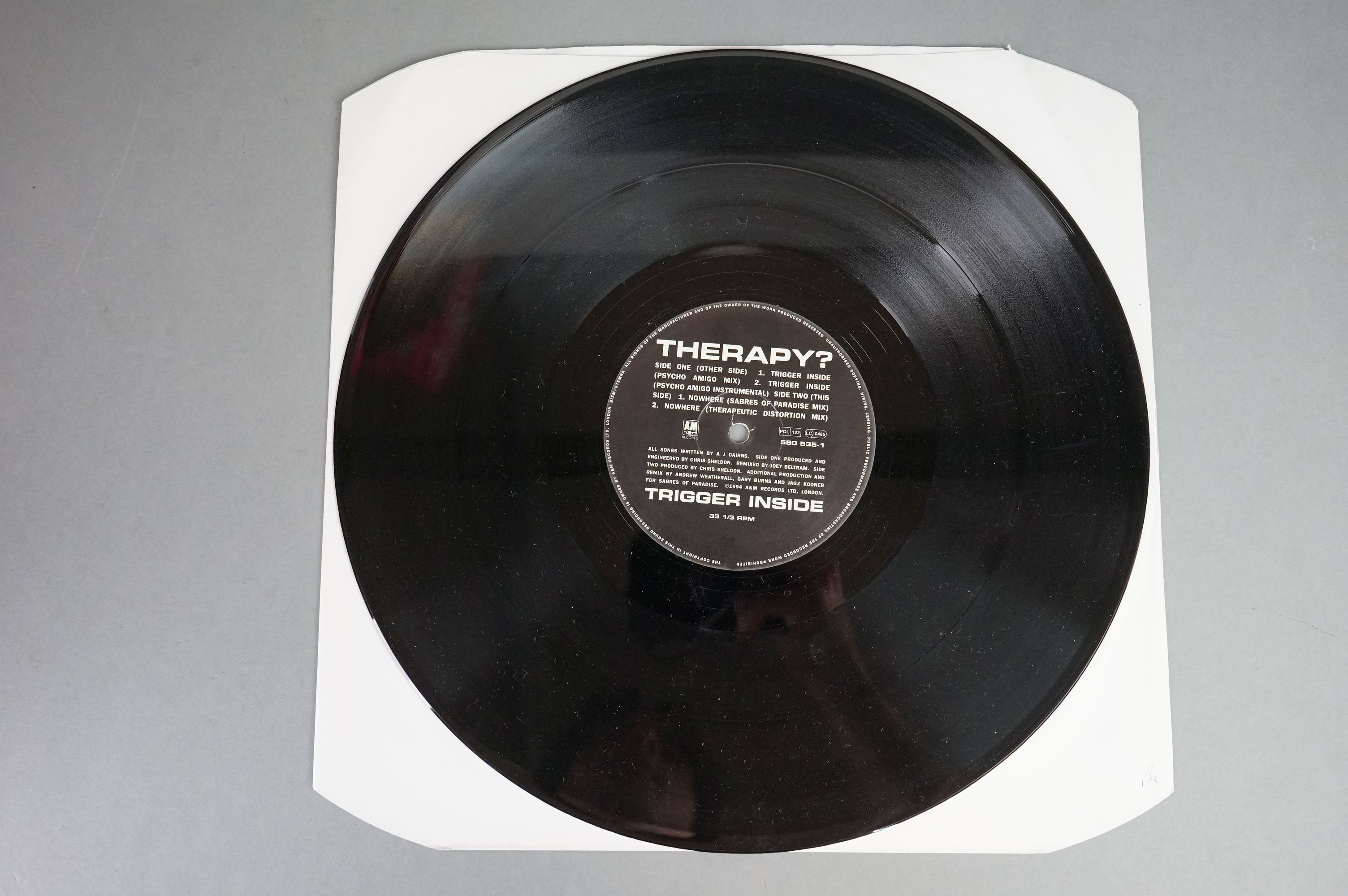 Vinyl - Therapy? - Trigger Inside Remixes 12 2 single plus 5 x 7" singles to include Opal Mantra ( - Image 3 of 9