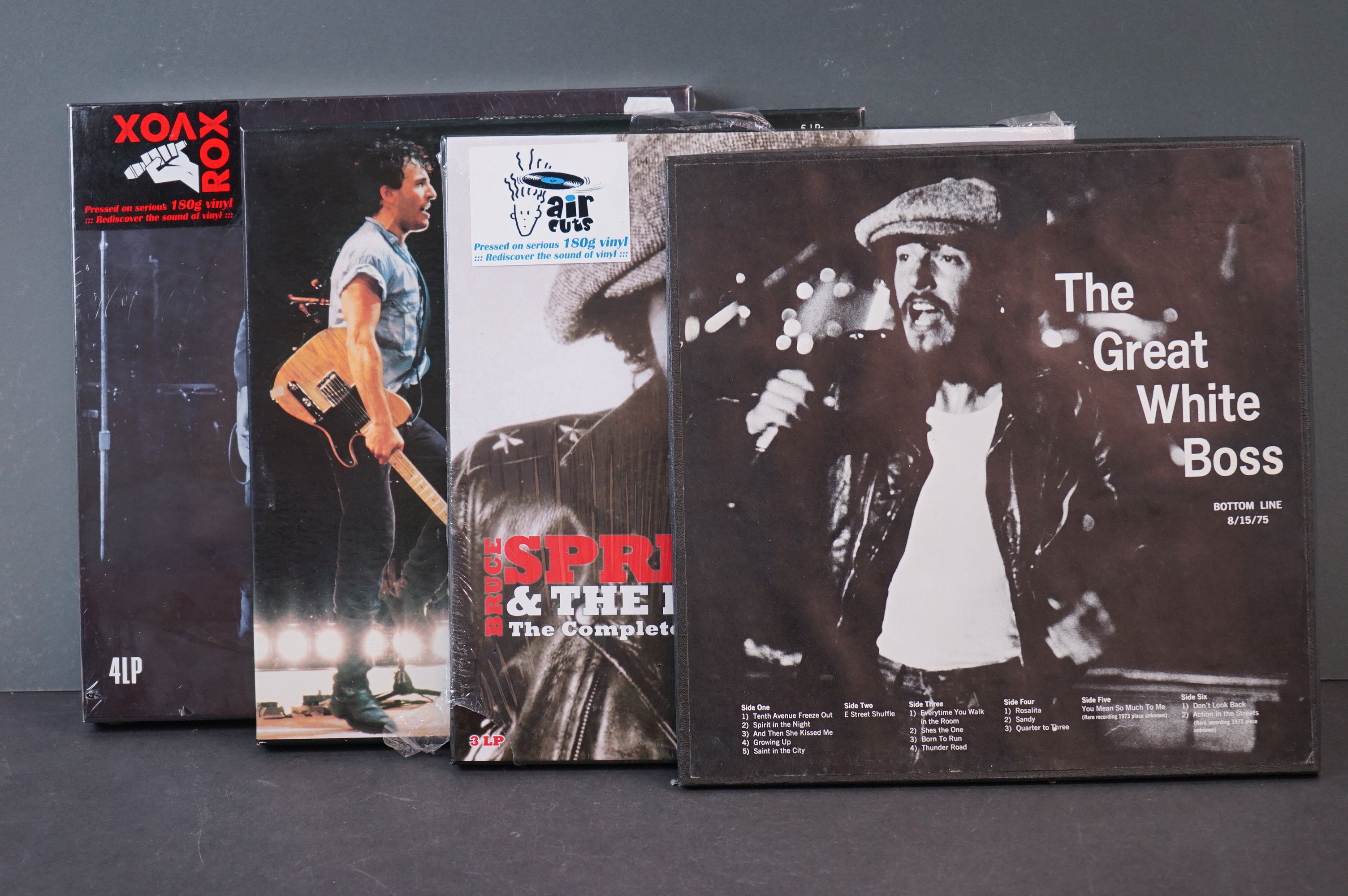 Vinyl - Four Bruce Springsteen Box Sets to include Capitol Theater, Passiac, NJ Sept 19, 1978 (