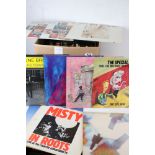 Vinyl - Rock, Pop & Indie collection of over 40 LP's with a few 12" singles featuring Love, Howlin