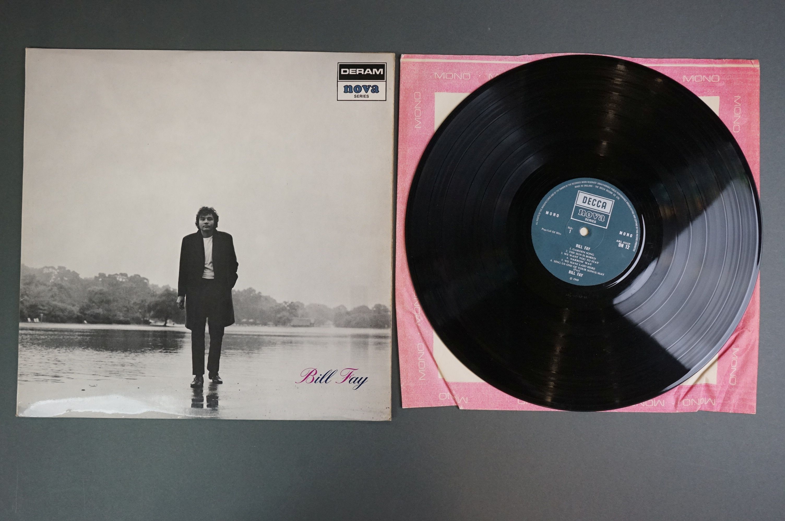 Vinyl - Bill Fay self titled LP DN12 on Decca / Nova, Decca/Nova Series shown to label and sleeve, - Image 2 of 3