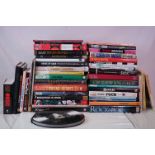 Books - Large quantity of hardback music related books to include Elvis, Album Covers, Eric Clapton,