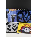 Vinyl - Four Pennywise LPs to include self titled, Unknown Road, About Time and Full Circle, vg