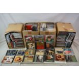 CD's - Around 400 CD's to include many Country artists, compilations, Rock, Jazz etc (4 boxes)