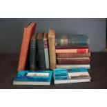 Collection of vintage books, to include British Nesting Birds, Songs Of the Seas, naval interest etc