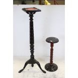 Two 19th century style Jardiniere Stands, tallest 123cms high