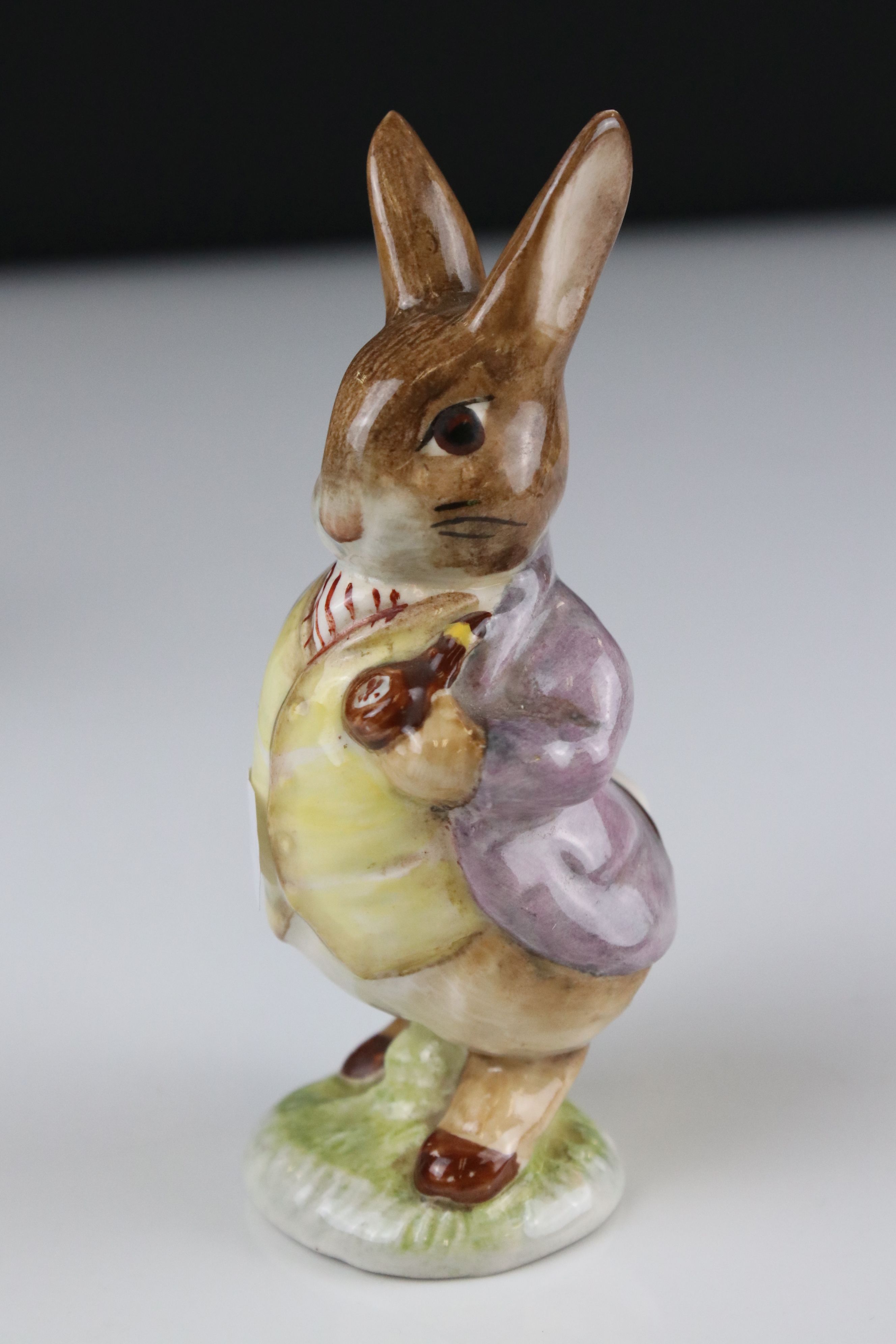 Six Early Beswick Beatrix Potter figures to include Mr Benjamin Bunny, Peter Rabbit, Timmy Town - Image 8 of 12