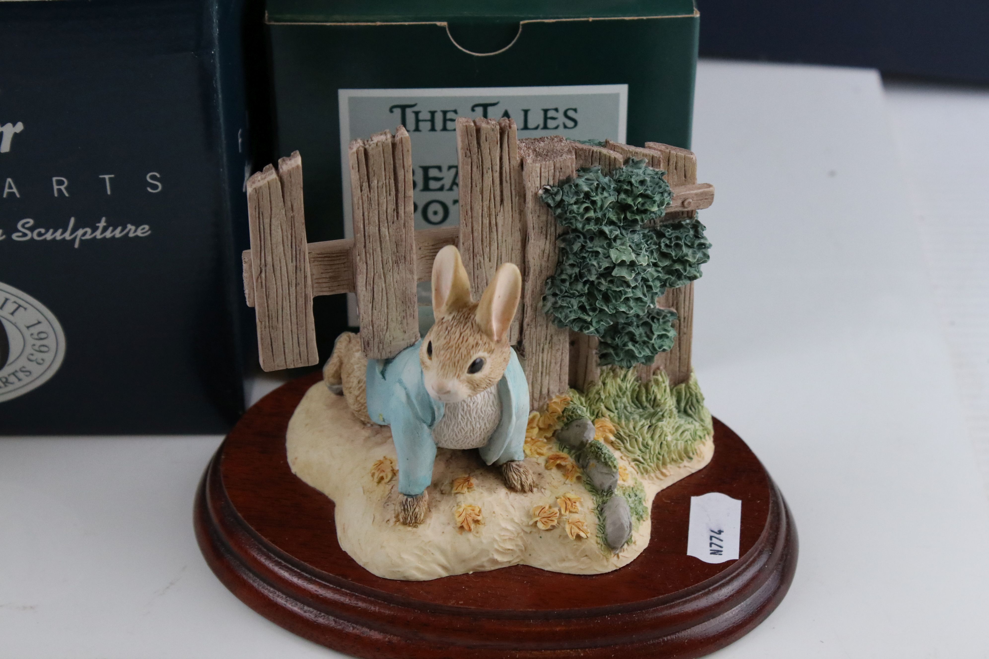 Seven Boxed Border Fine Arts Beatrix Potter Figures to include Mrs Rabbit And Children, Peter Rabbit - Image 2 of 8