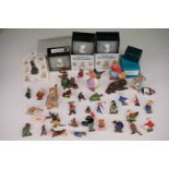 A collection of mainly Beatrix Potter figures and collectables to include Wedgwood and Coalport.