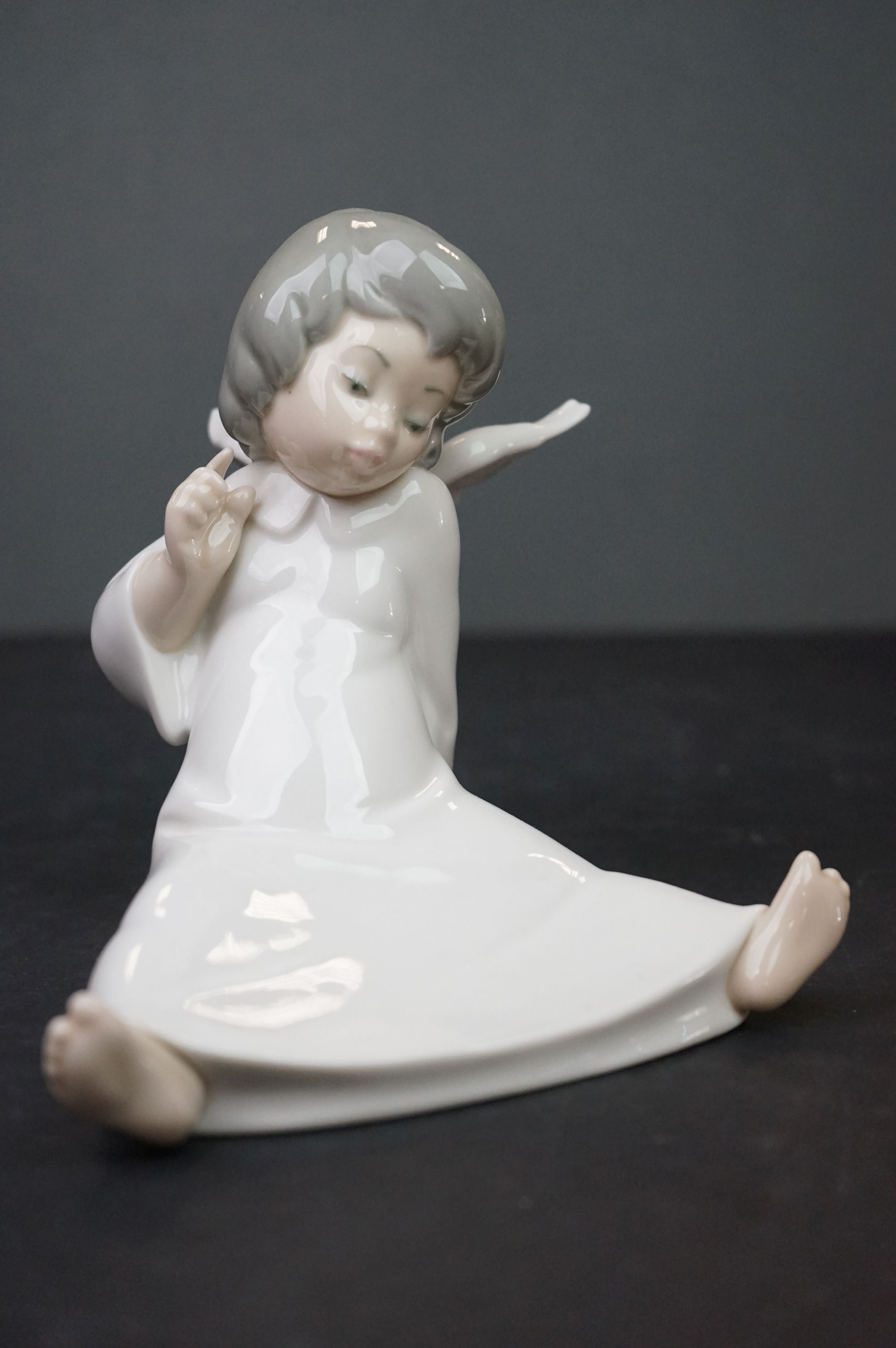 Collection of Ten Lladro Ceramic Figures including Nun, 26cms high - Image 12 of 16