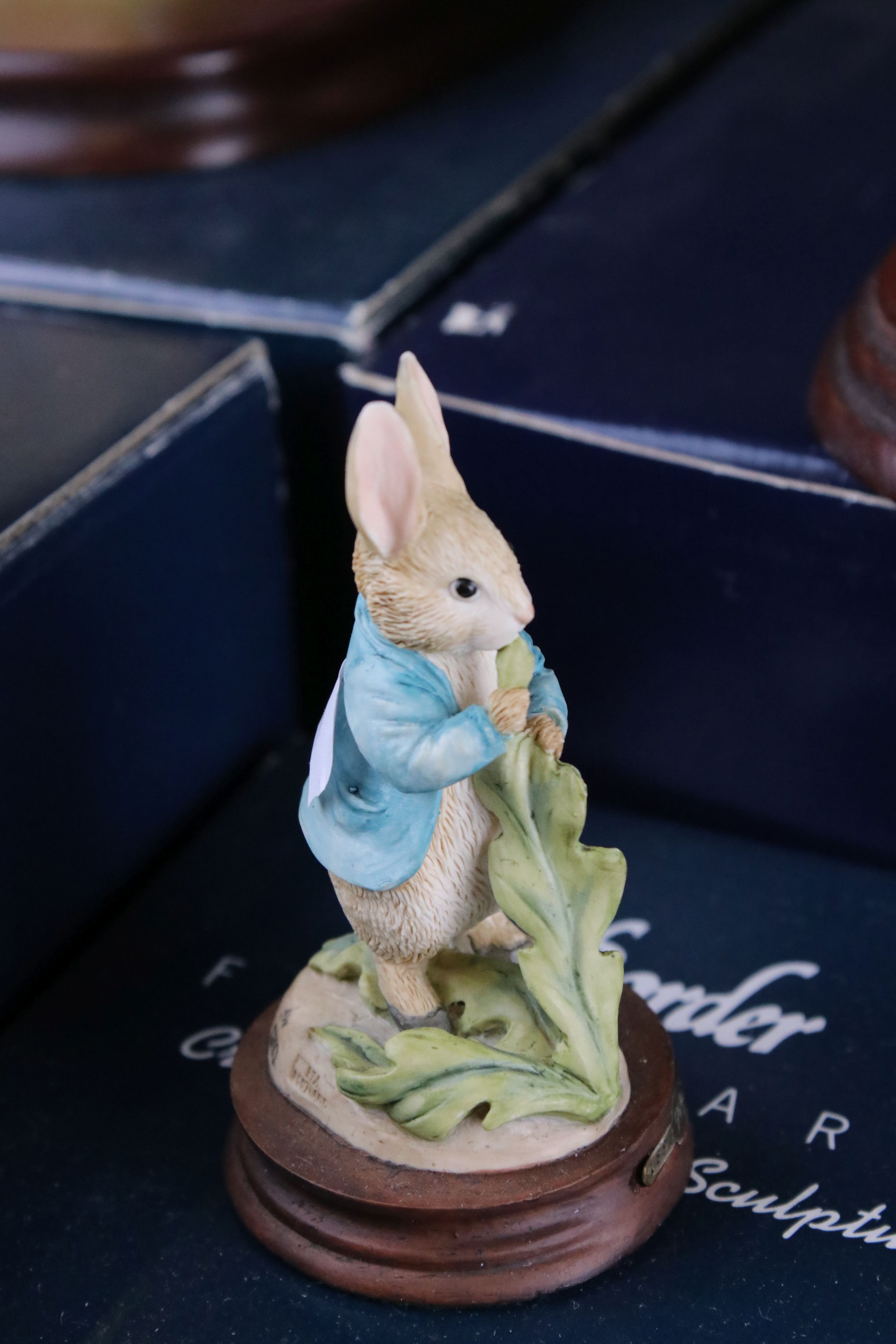 Seven Boxed Border Fine Arts Beatrix Potter Figures to include Mrs Rabbit And Children, Peter Rabbit - Image 4 of 8