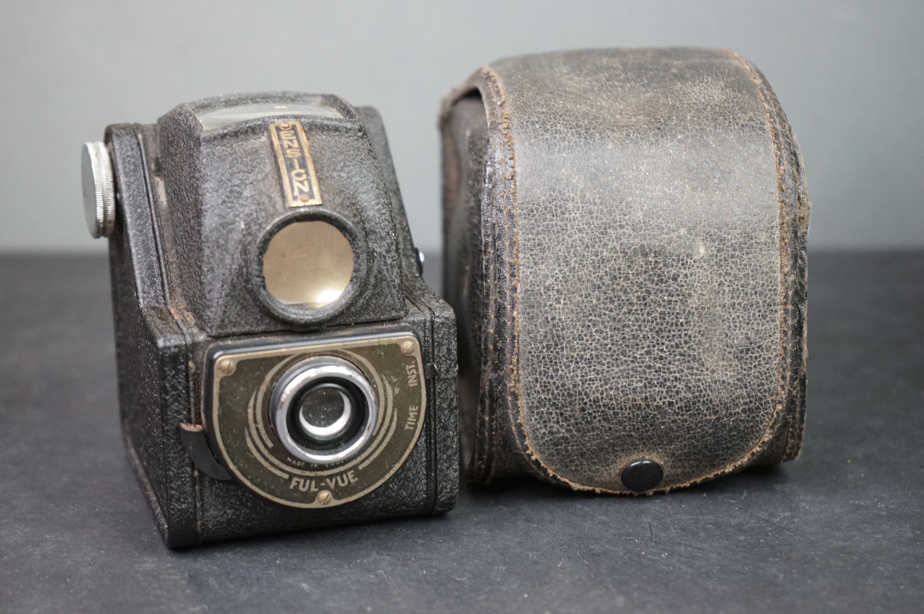 Leather Cased Cooke Process Lens Prism no. 531331 by Taylor-Hobson together with Ensign Ful-vue - Image 7 of 16