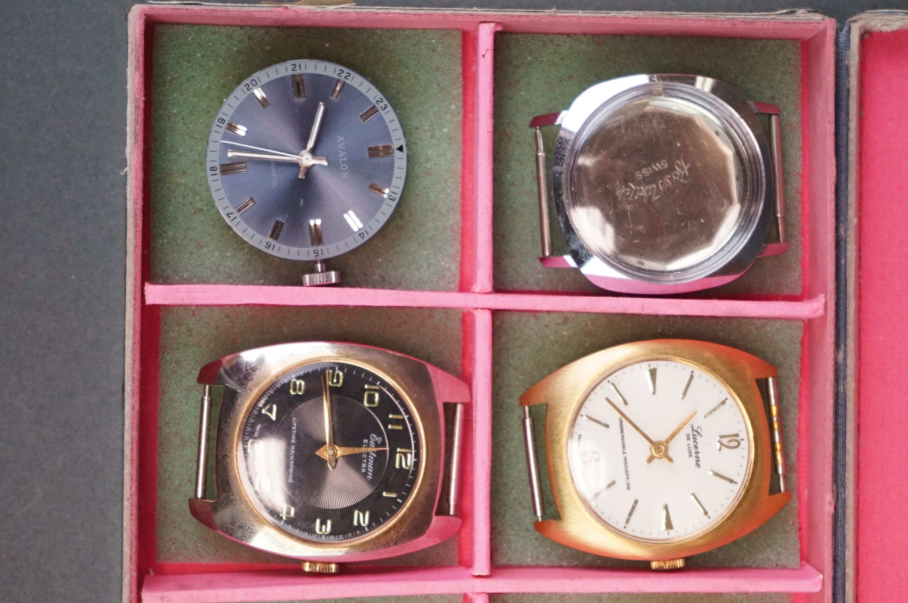 A group of vintage watches to include Eastman, Orion, Avalon, Lucerne and Action Digital. - Image 2 of 4