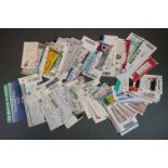 Football Tickets - a collection of 100+ European & European tie tickets, mostly 2000 onwards, a
