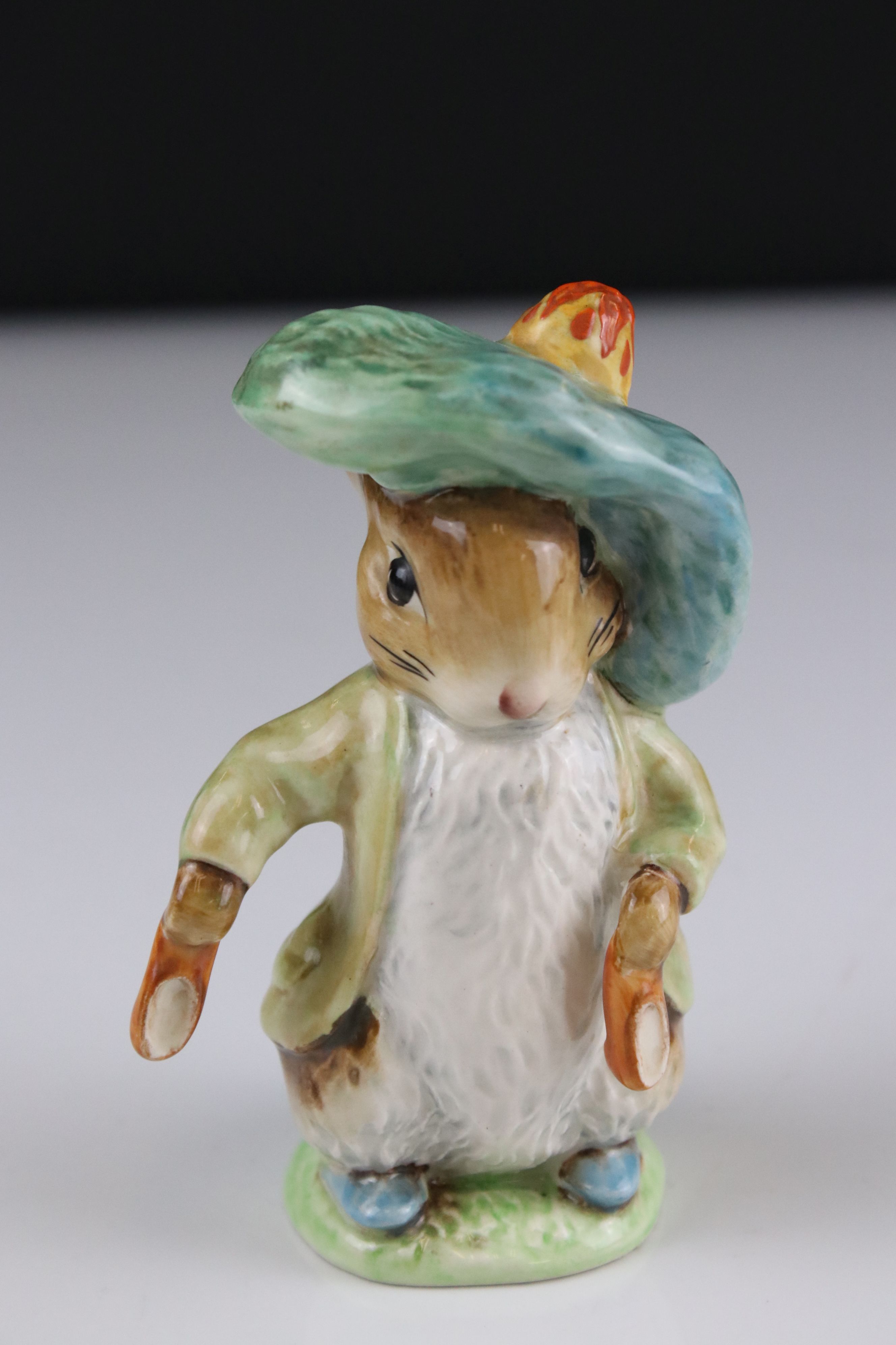 Six Early Beswick Beatrix Potter figures to include Mr Benjamin Bunny, Peter Rabbit, Timmy Town - Image 11 of 12