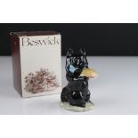 Beswick Beatrix Potter ' Duchess with Pie ' Figure 1979 with matched box.