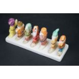 Seven Dwarfs (from Snow White ) Ceramic Toast Rack