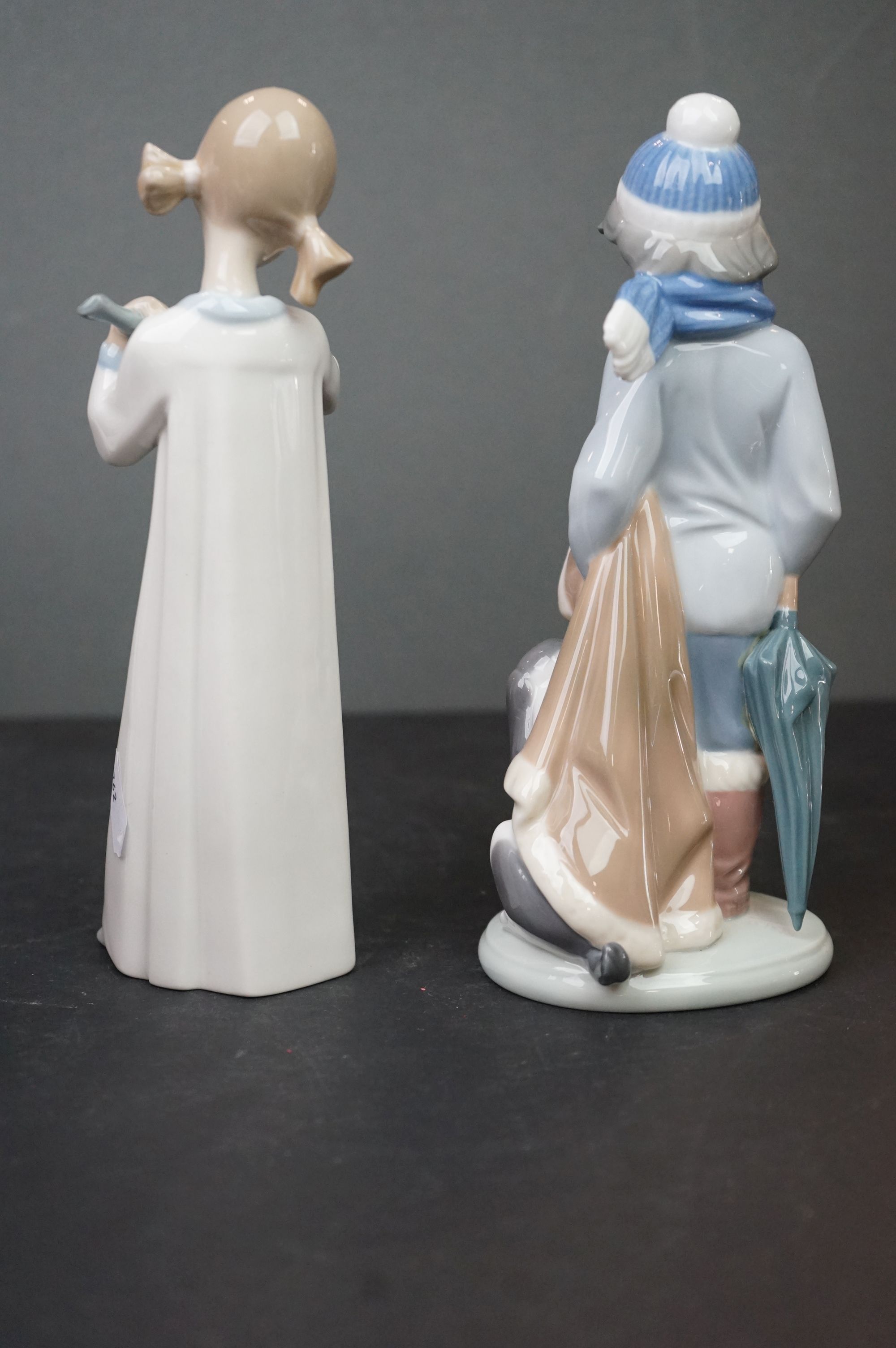 Collection of Ten Lladro Ceramic Figures including Nun, 26cms high - Image 3 of 16