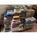 A very large collection of railway and model railway magazines and books.