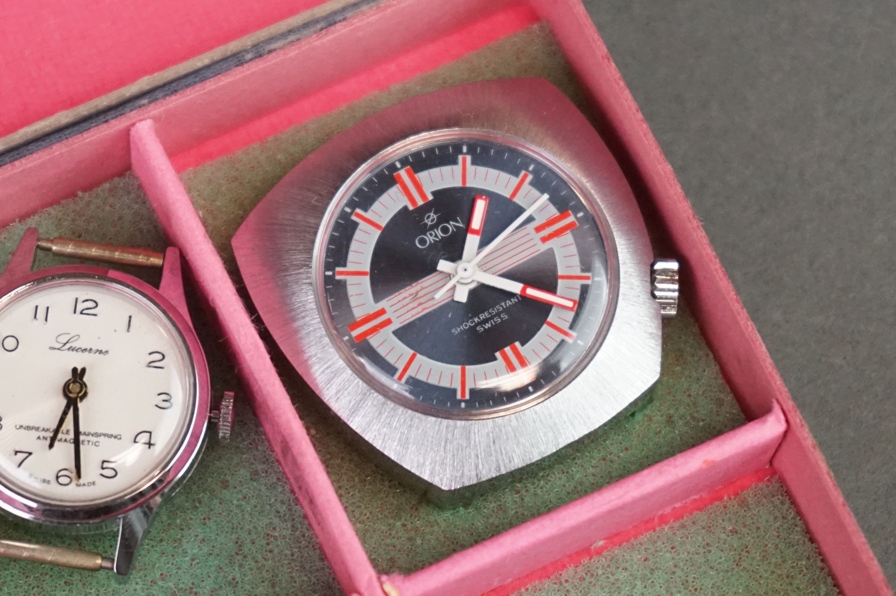 A group of vintage watches to include Eastman, Orion, Avalon, Lucerne and Action Digital. - Image 4 of 4