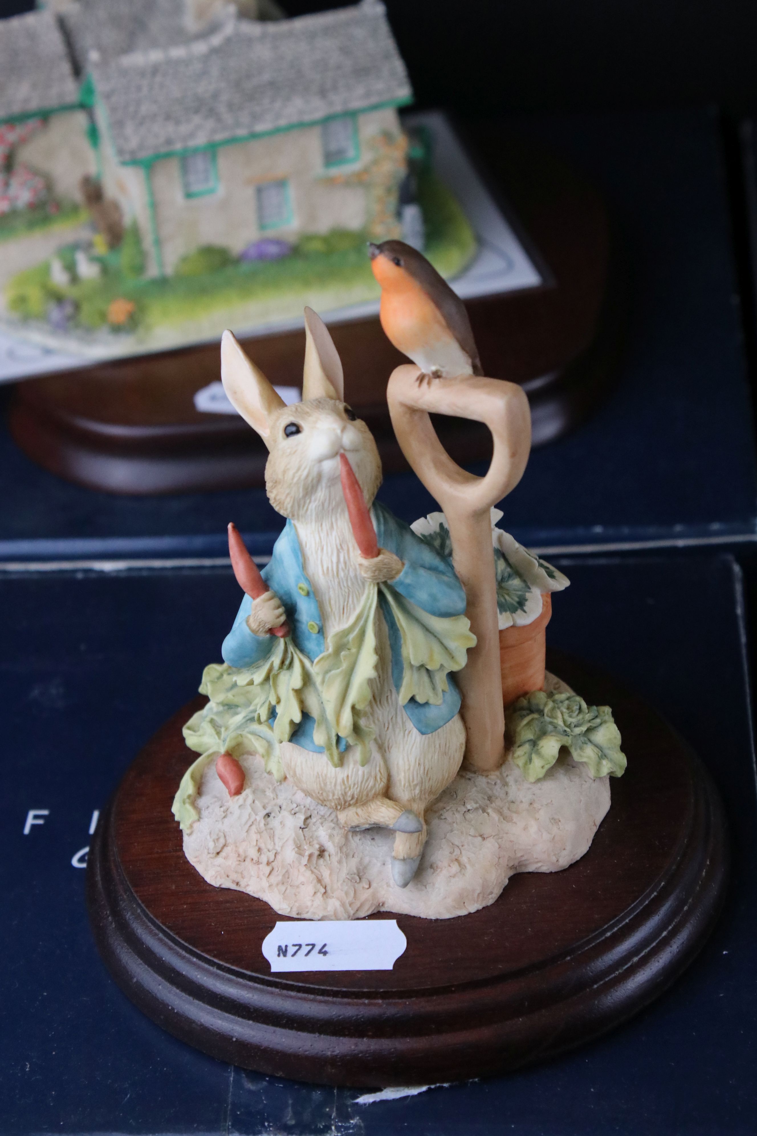 Seven Boxed Border Fine Arts Beatrix Potter Figures to include Mrs Rabbit And Children, Peter Rabbit - Image 3 of 8