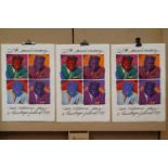 Music Poster - Three numbered limited edition posters for the New Orleans Jazz & Heritage Festival