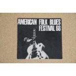 Autographed Music Memorabilia - American Folk Blues Festival 1968 programme signed by John Lee