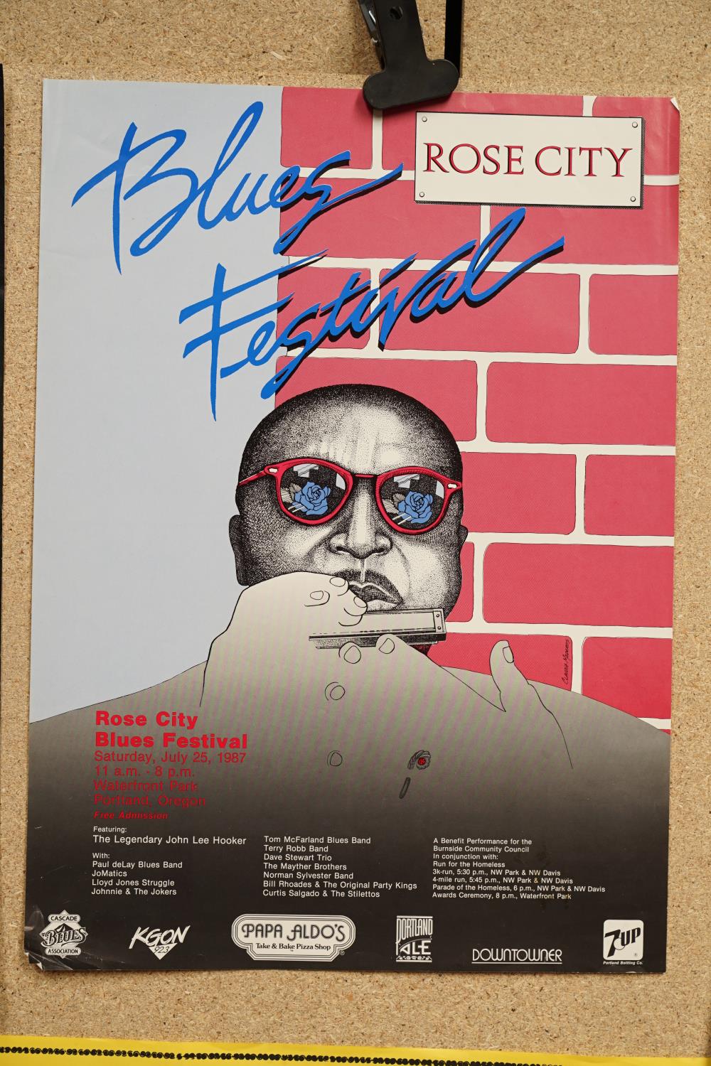 Music Poster - 14 promotional blues posters for various festivals, album releases etc to include - Image 7 of 14