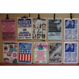 Music Poster - 10 promotional music posters for various blues festivals / events featuring big