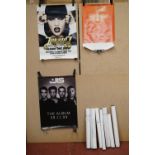 Music Posters - Large collection of contemporary Pop Music promotion posters to include Ed