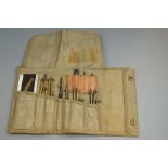 A British Military World War Two Era Royal Engineers BWC Eleven Piece Set Of Drawing Instruments