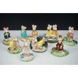 Beswick Kitty MacBride figures, 2526 A Family Mouse, 2565 The Ring, 2566 Guilty Sweethearts, 2533